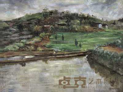 吕斯百 水田 31×42cm